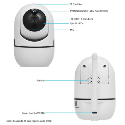 Mini CCTV Surveillance Camera /Tilt Baby Monitor Camera for Home Security / Real-time streaming Mini CCTV Security Camera