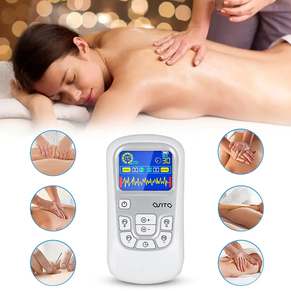 EMS Electric Muscle Stimulator / Physiotherapy Microcurrent Low Frequency Pulse Anti-cellulite Electric Body Massager EMS