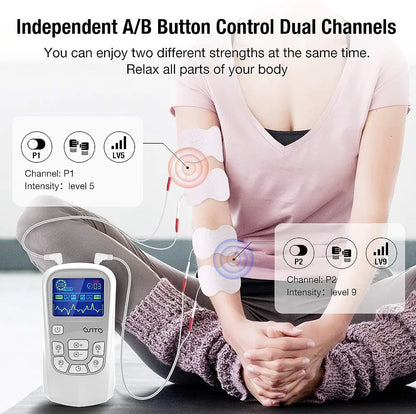 EMS Electric Muscle Stimulator / Physiotherapy Microcurrent Low Frequency Pulse Anti-cellulite Electric Body Massager EMS