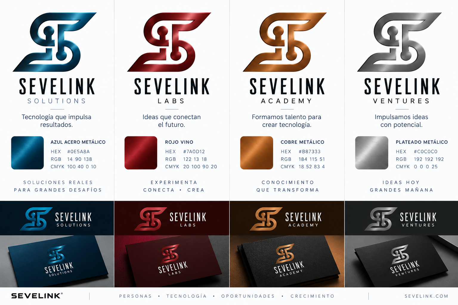 Logotipo oficial SEVELINK Solutions